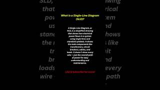 Single-Line Diagram (SLD) Explained | Electrical Power Flow Simplified