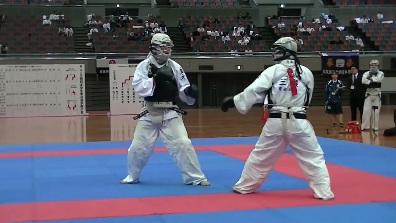 日本拳法2025西日本学生拳法選手権大会 男子1部決勝戦 龍谷大学 VS関西大学 @nipponkenpo