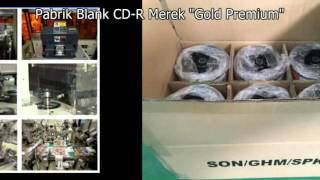 Pabrik Blank CDR Merek Gold Premium #Kualitas No.1 #CD-R Kosong#