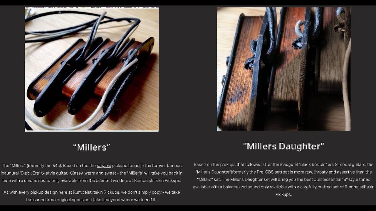 Interview with Aaron Campbell of Rumpelstiltskin Pickups YouTube