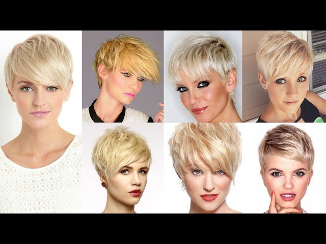 45+ Homecoming Short Bob Haircuts (Gold Blonde) With Short Hair Hairstyles 4 Women Over 40 2022-23 😎