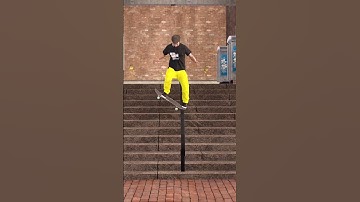TRICK REQUEST - 360 Flip to Nosebluntslide Bigspin out in Session (Skate Sim) 🥳  #shorts