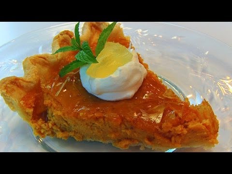 Betty's Cracked Top Caramel Pumpkin Pie