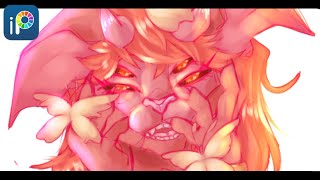 Beauty of an angel... || Original character speedpaint @Tactifurr