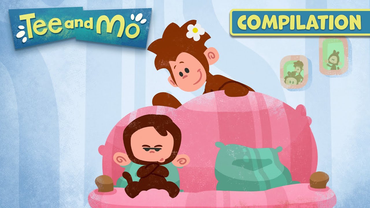 Большие чувства, маленькая обезьянка! 🐒 Ти и Мо | Сезон 1 | ПОДБОРКА КЛИПОВ 🙈 БОЛЕЕ 30 МИНУТ