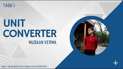 Oasis Infobyte Internship | Task 1 - Unit Converter Application | Android App Development