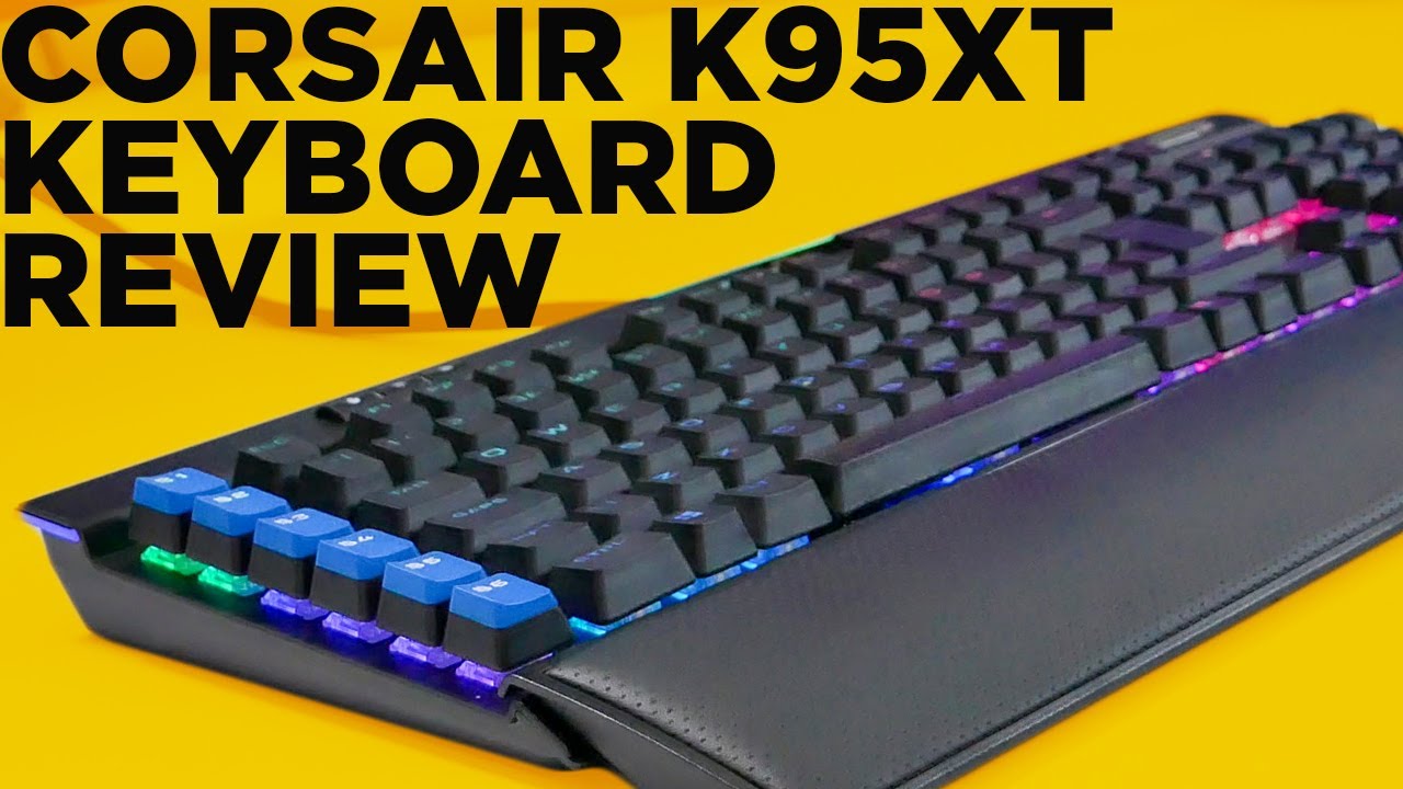 Corsair K95 Rgb Platinum Xt Keyboard Review Bit Tech Youtube