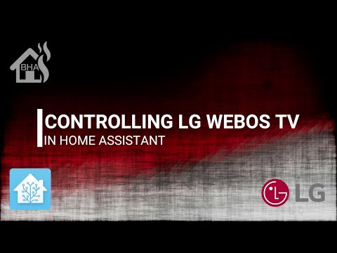 Controlling LG WebOStv in Home Assitant!!!!