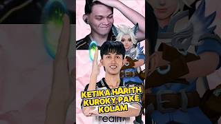 KUROKY K nya KOLAM, reaksi SKYLAR liat HARITH RRQ KUROKY 😹