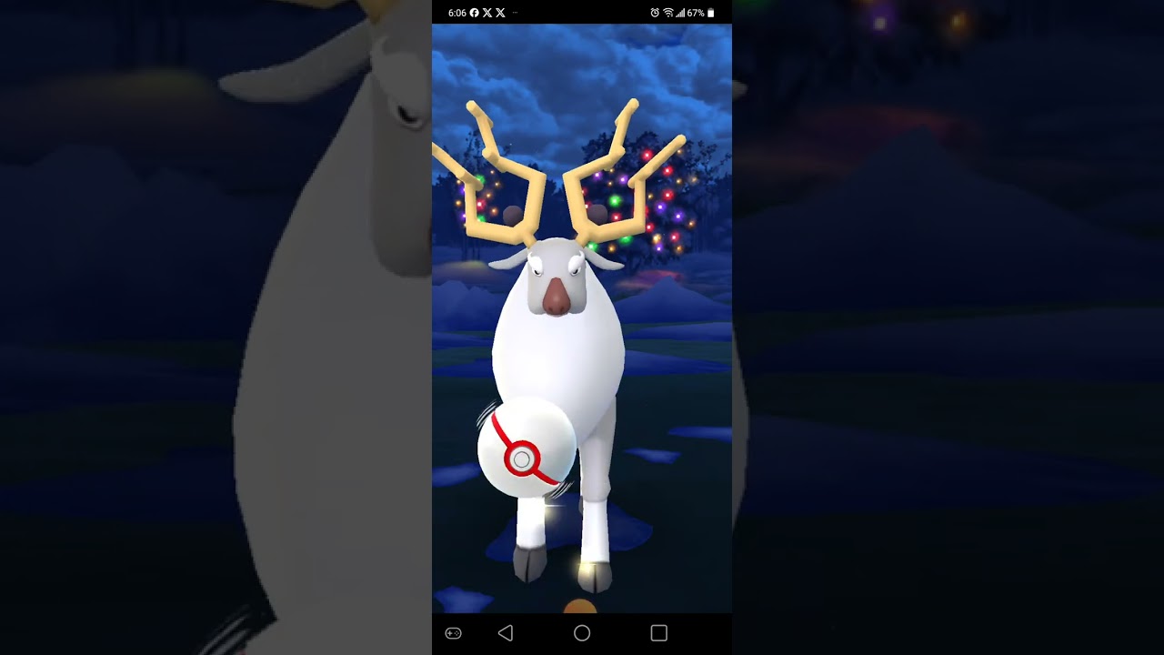 He finally arrives! Wyrdeer!!! Pokemon Go!!