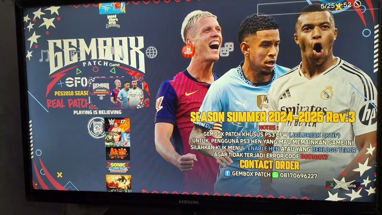 PROSES UPDATE GEMBOX PATCH SEASON SUMMER 2025 REV 3