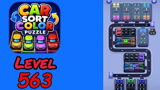 Car Sort Color Puzzle Level 563 Walkthrough