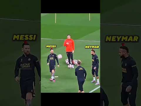 عندما اراء ميسي الاستهزاء ب نيمار ولم يستطع