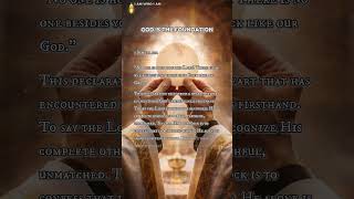 God Is The Foundation