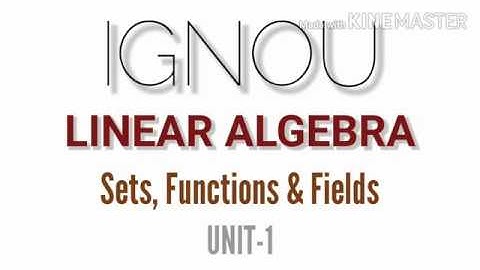 Sets, Functions & Fields