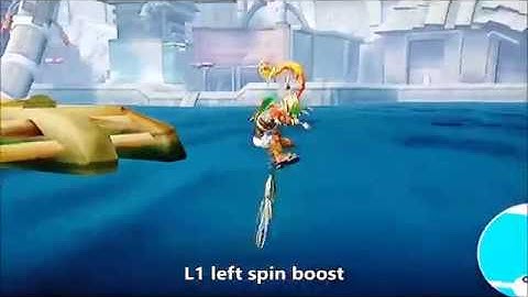Jak 2 and 3 - L1 Jetboard boosts