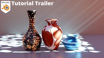 (Trailer) Create Bottles & Pots using Geometry nodes | Blender Tutorial