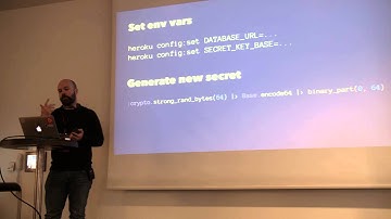ElixirConf.eu Lightning talks - Chris McGrath - Deploying Phoenix to Heroku