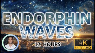 Relaxing Endorphin Waves for Deep Sleep | Reducing Anxiety | Pain Relief | 12 Hours | BLACK SCREEN