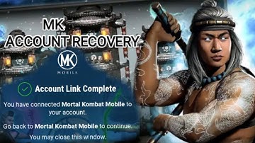 How to Login Old Id In Mortal Kombat Mobile