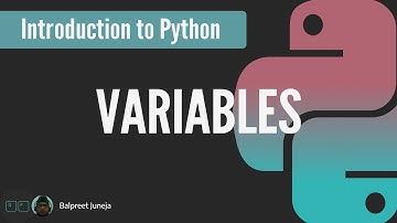 Introduction to Python | Variables