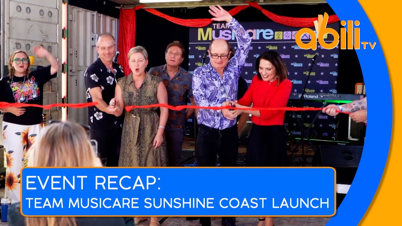 Team Musicare Sunshine Coast Launch | AbiliTV