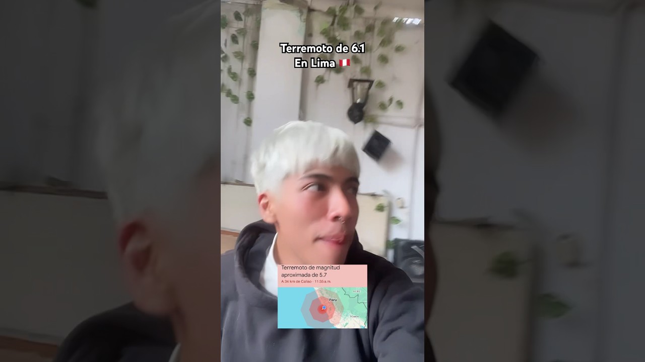 Sigo temblando del miedo 😭 #terremoto #peru #lima