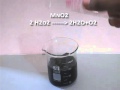 Hydrogen peroxide and manganese dioxide reaction