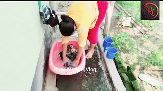 Cloth Cleaning Vlogs | Part 2 | Outside Cleaning | Aunty Vlogs | 2023