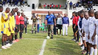 Ogooué-Lolo: coup d'envoi du challenge militaire au stade Tata Migolet.
