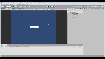 Change Scene By Clicking on button in unity :