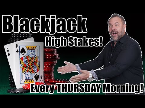 High Stakes Blackjack! Up to $1800/Hand!