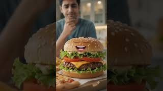 Ap pizza ki side ho ya burger ki side?#kidscartoon #animation #objecttalk #shortvideo #kidsstory