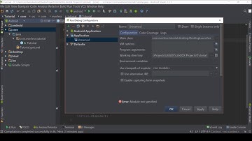 [LibGDX Tutorial] Run Project as Desktop Application in Android Studio