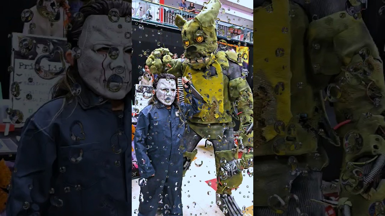 FNAF Springtrap vs. Michael Myers #fnaf #fnafsecuritybreach #springtrap