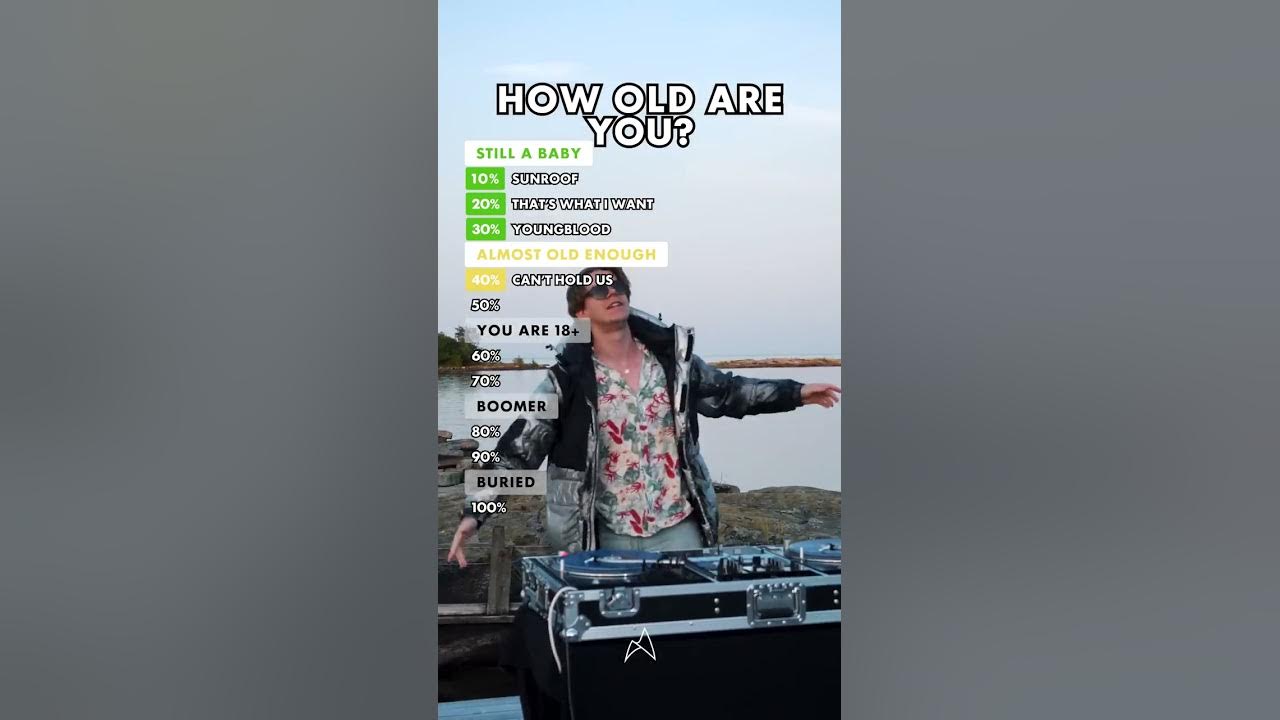How old are you?! How old are you?!