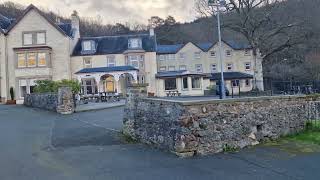 The view from the Inversnaid Hotel overlooking Loch Lomond. March 17th 2025