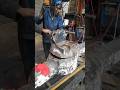 HOW TO REPAIR TRACTOR'S HOUSING HUB CRACK USING OVERHEAD CRANE, TIG WELDING AND RESPRAY