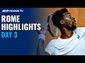 Djokovic Takes On Fritz; Monfils Returns, Berrettini In Action | Rome 2021 Day 3 Highlights