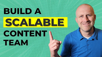 How To Build Your Cost-Effective & Scalable Content TEAM