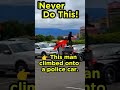 Why You Should NEVER Climb on a Police Car! | Real Police Bodycam Footage