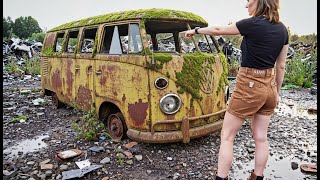 Incredible Asmr Car Restoration Of Volkswagen Bus Vw Bus From The Amazon River
