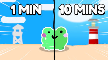 I Made a Cozy Game in 1 Minute, 10 Minutes, and 1 Hour!