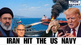 IRAN LAUNCHES DRONE STRIKES ON US NAVY — AND TRUMP IS PACING THE WHITE HOUSE WITH NO PLAN