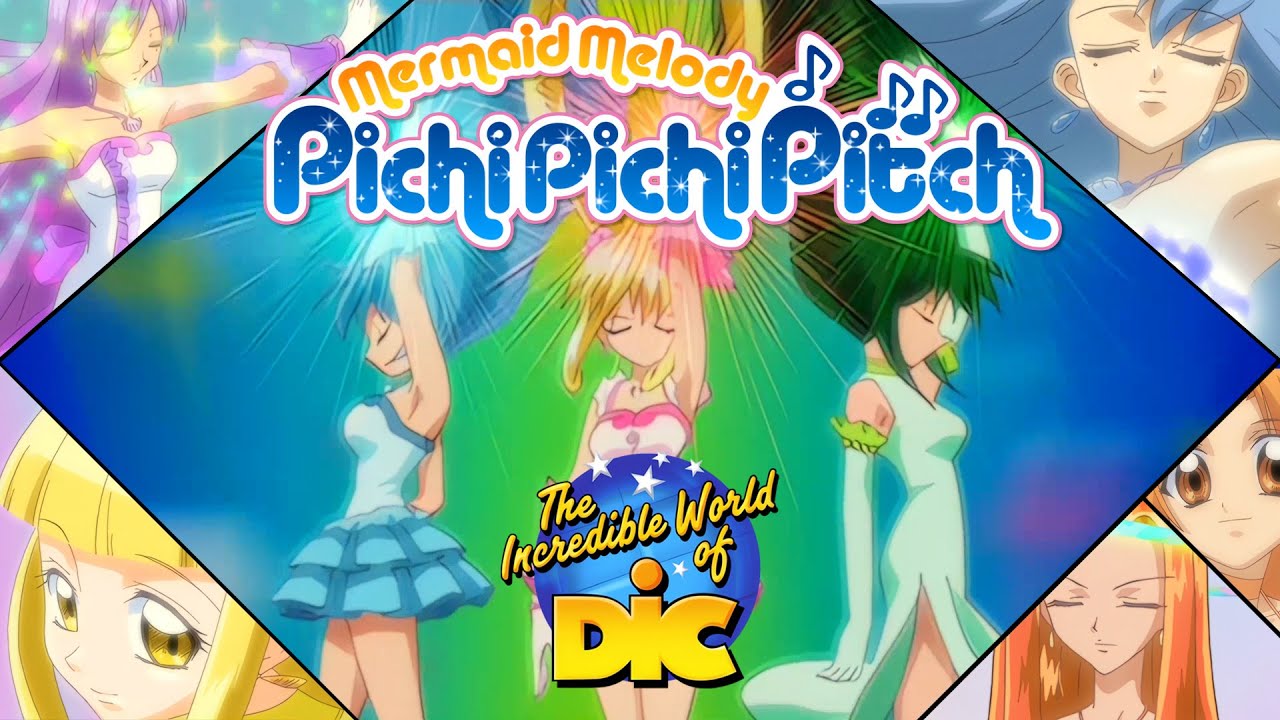 ★★ Mermaid Melody DIC-Style Group Mega Transformation ★★