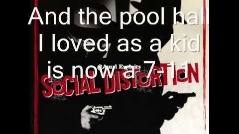 Social Distortion   Story of my Life Lyrics