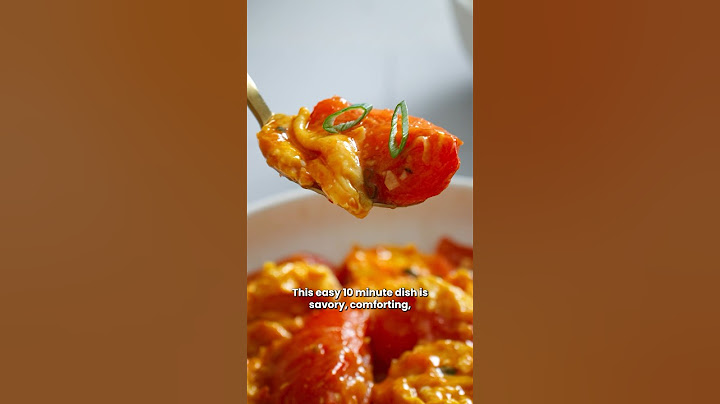 10 min Chinese Tomato Egg Stir Fry 🤤 #easyrecipe