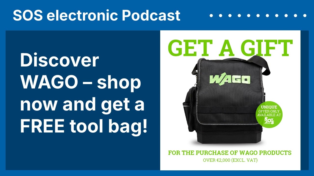 Discover WAGO – shop now and get a FREE tool bag!  | SOS electronic