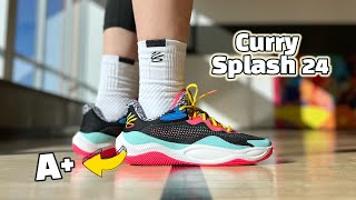 Steph’s NEW BUDGET Shoe is Amazing! Curry Splash 24