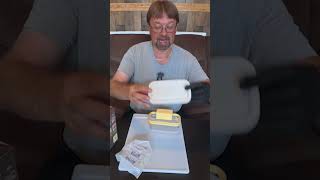 Effortless Butter Slicing with a Handy Butter Cutter